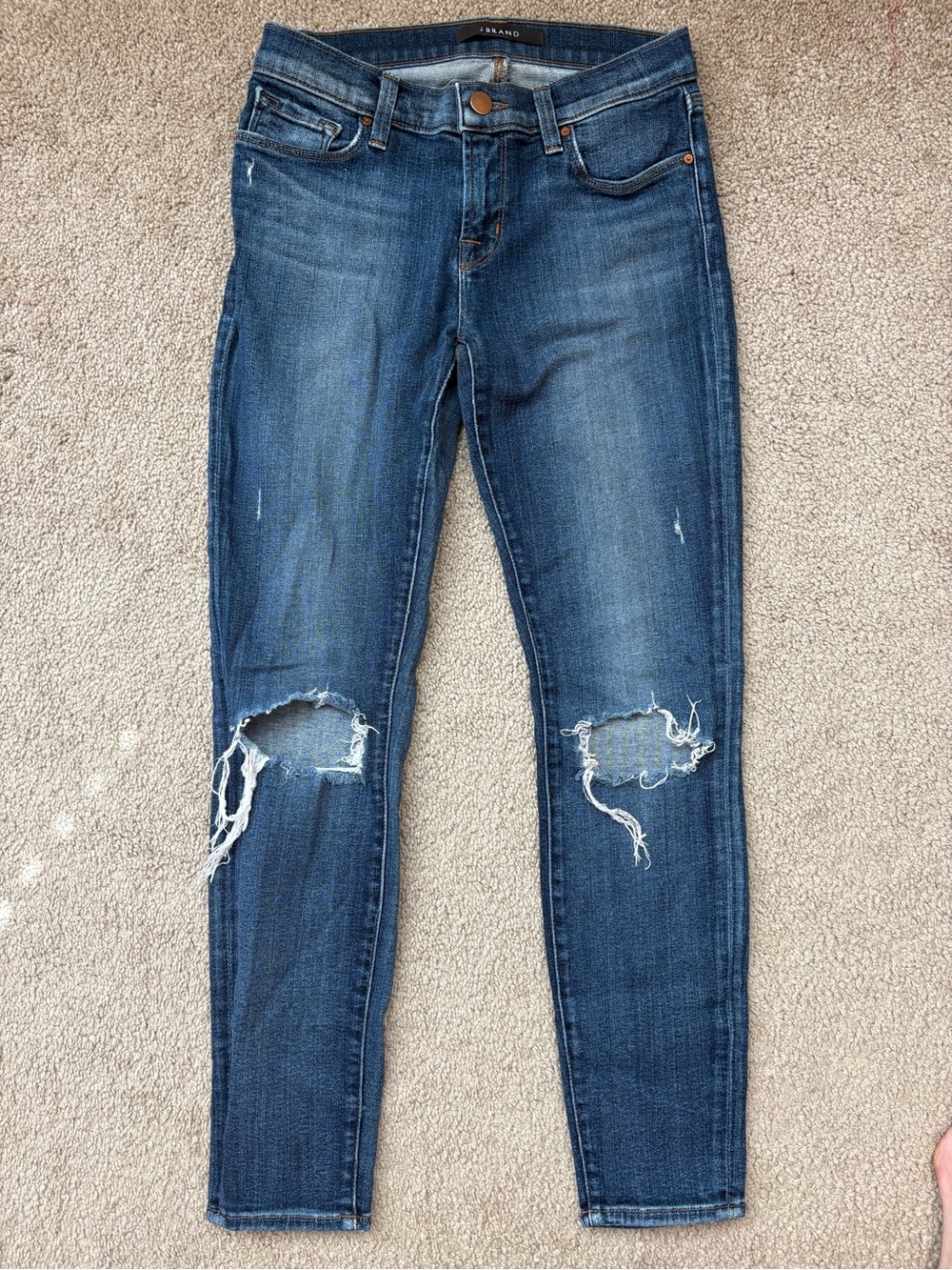 J Brand Misfit Capri Jeans Size 25